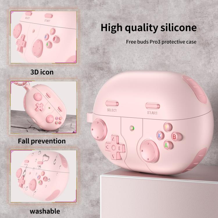 Retro Game Console Style Silicone Earbuds Case, For Huawei Freebuds Pro 3 / Pro 4 - ORIWHIZ