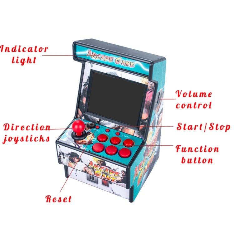 Retro Mini Arcade Handheld Game Console 16 - bit Game Console Built - in 156 Classic Games, TBD0199448801A, TBD0199448801B, TBD0199448801C, TBD0199448801D, TBD0199448801E - ORIWHIZPocket ConsolePocket Console & AccessoriesToys & Hobbies