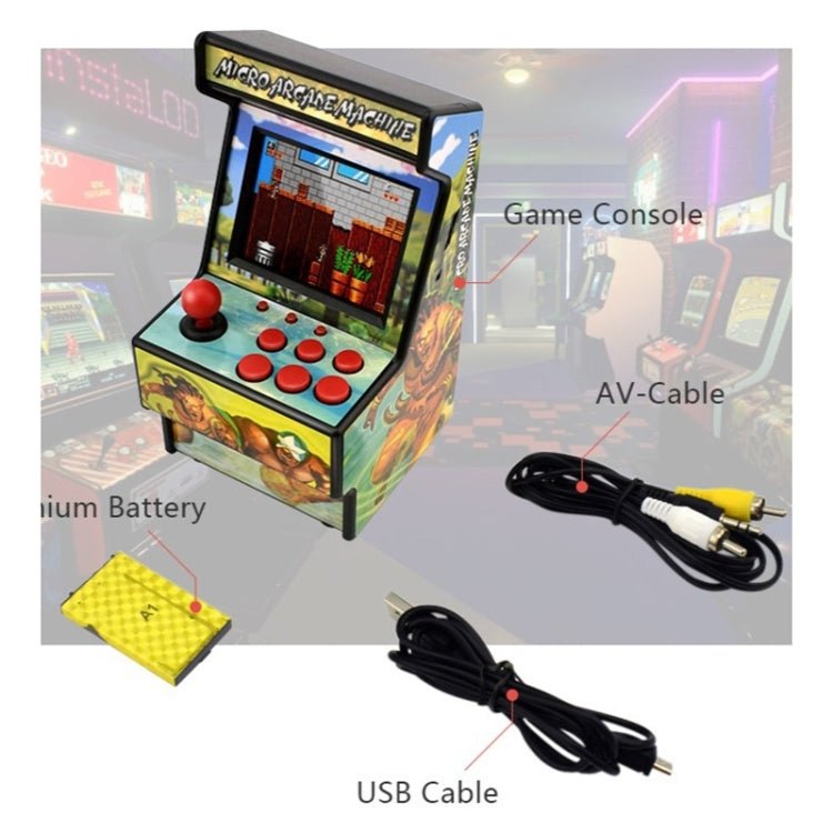 Retro Mini Arcade Handheld Game Console 16 - bit Game Console Built - in 156 Classic Games, TBD0199448801A, TBD0199448801B, TBD0199448801C, TBD0199448801D, TBD0199448801E - ORIWHIZPocket ConsolePocket Console & AccessoriesToys & Hobbies