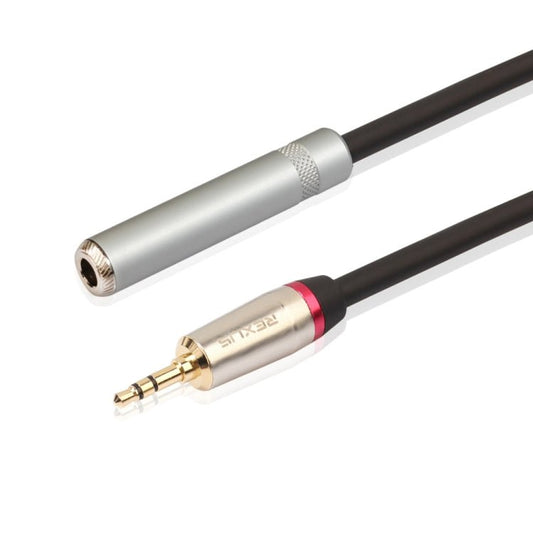 REXLIS TC128MF 3.5mm Male to 6.5mm Female Audio Adapter Cable, Length: 1m - ORIWHIZ