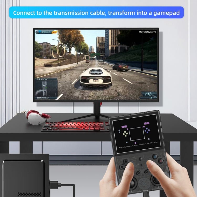 RG353V 3.5 Inch Wireless Game Box Android 11 Linux OS Handheld Game Console, Machine Only, 64G 15,000 games, 128G 25000 Games, 256G 35000 Games - ORIWHIZANBERNICPocket ConsolePocket Console & Accessories