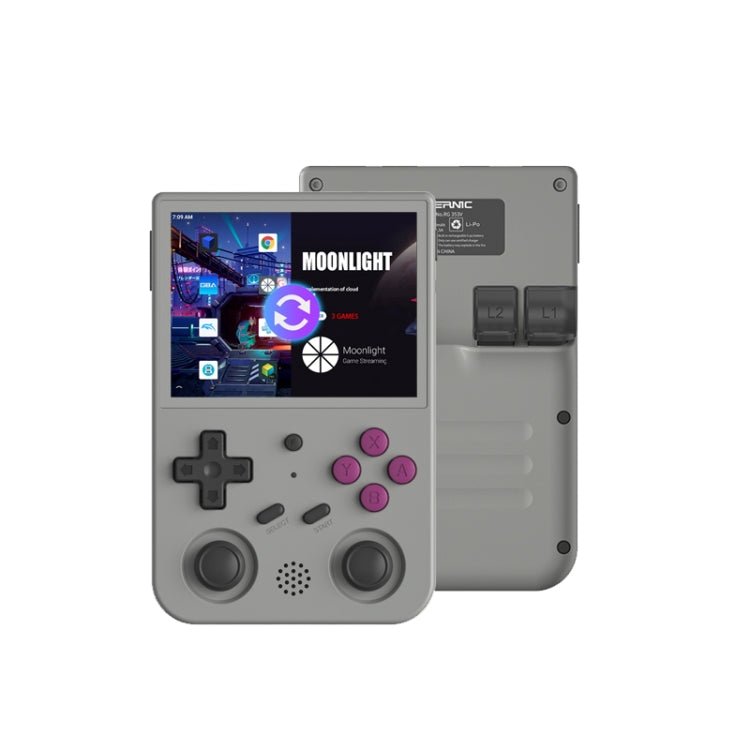 RG353V 3.5 Inch Wireless Game Box Android 11 Linux OS Handheld Game Console, Machine Only, 64G 15,000 games, 128G 25000 Games, 256G 35000 Games - ORIWHIZANBERNICPocket ConsolePocket Console & Accessories