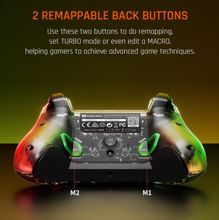 RGB Light Wired Gamepad Controller For PC/Switch, BIGBIGWON C1 Lite, BIGBIGWON C1 Lite+R90, BIGBIGWON C1 S, BIGBIGWON C1 S+R90 - ORIWHIZNintendo AccessoriesNintendo Accessories GamepadsToys & Hobbies