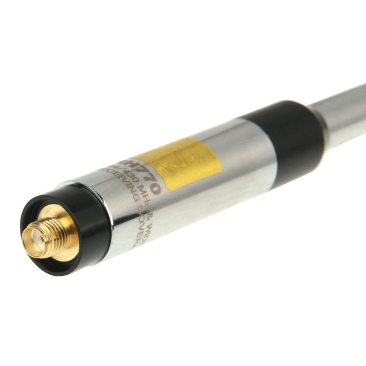 RH770 Dual Band 144/430MHz High Gain SMA - F Telescopic Handheld Radio Antenna for Walkie Talkie, Antenna Length: 93cm - ORIWHIZConsumer ElectronicsWalkie TalkieWalkie Talkie Antenna