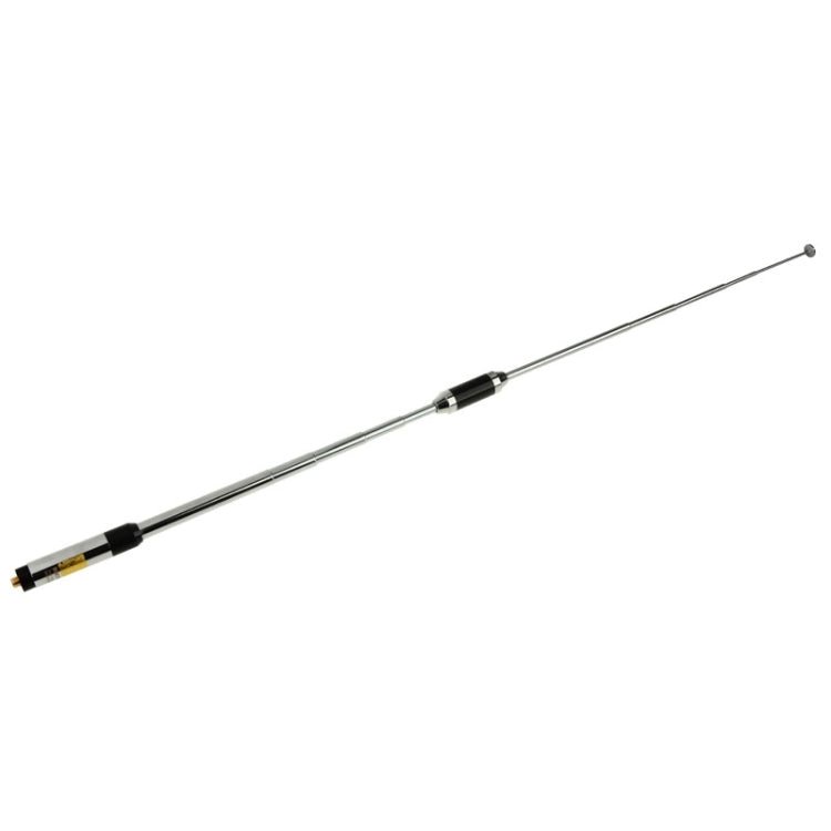 RH770 Dual Band 144/430MHz High Gain SMA - F Telescopic Handheld Radio Antenna for Walkie Talkie, Antenna Length: 93cm - ORIWHIZConsumer ElectronicsWalkie TalkieWalkie Talkie Antenna