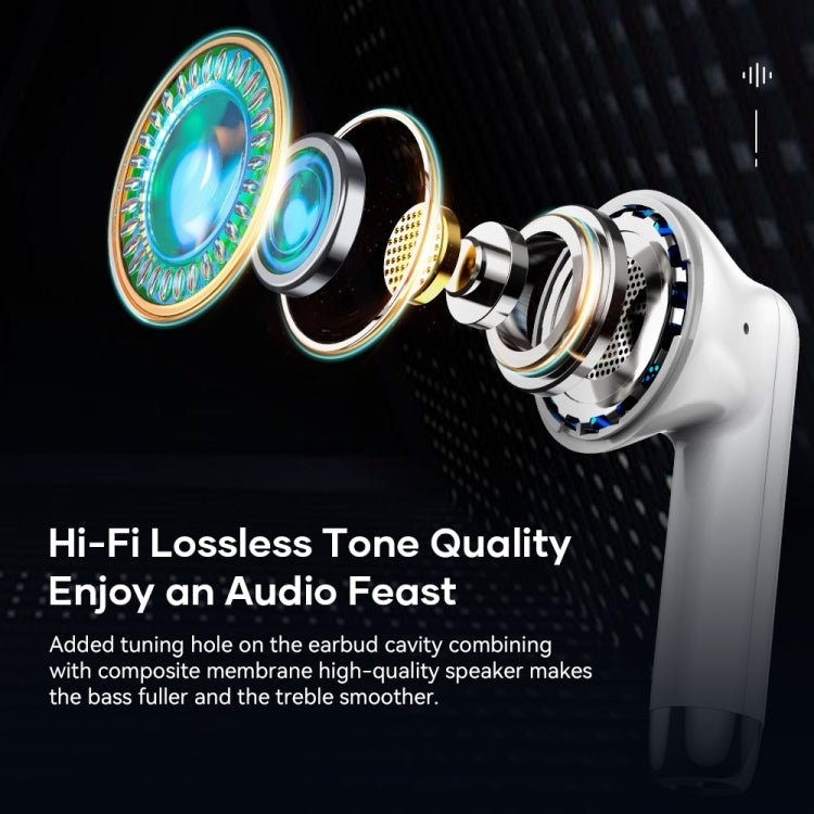 ROCK EB300 Bluetooth 5.1 TWS Stereo Wireless Bluetooth Earphone - ORIWHIZ