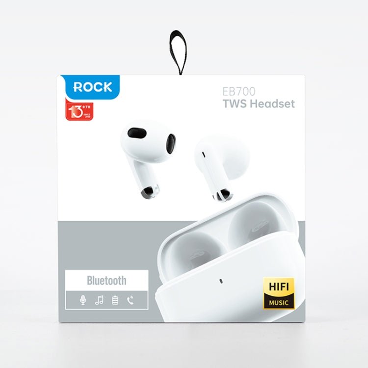 ROCK EB700 TWS Bluetooth 5.3 HIFI Music Earphones, EB700 - ORIWHIZ