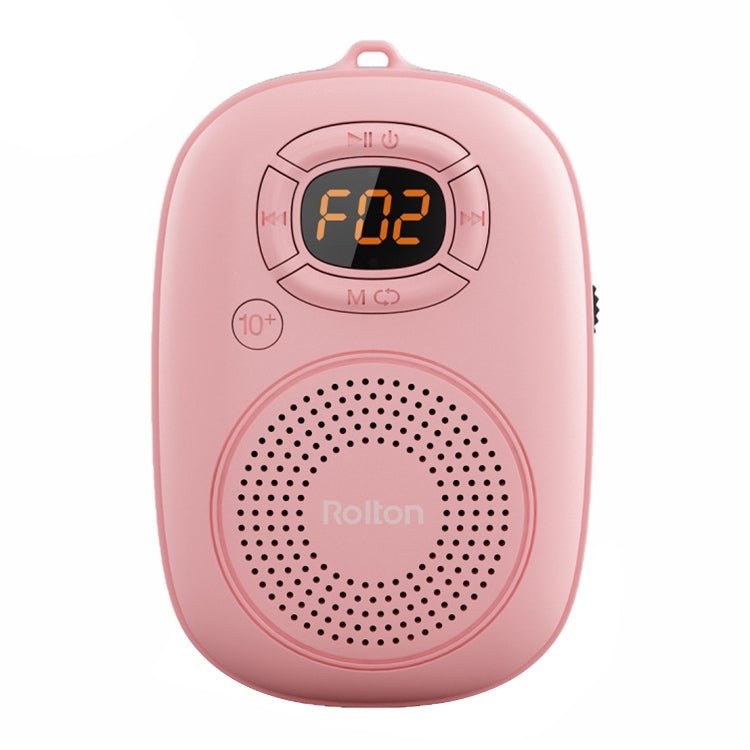 Rolton E200 Mobile Phone Wireless Bluetooth Speaker Mini Portable Outdoor Small Audio Subwoofer Speaker, Pink, Blue, Black - ORIWHIZ