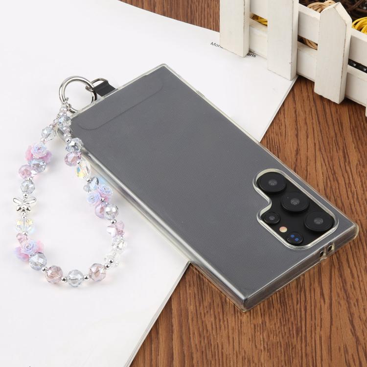 Rose Bead Chain Phone Anti - lost Short Lanyard - ORIWHIZApple AccessoriesGadgetsLanyards & Wrist Straps