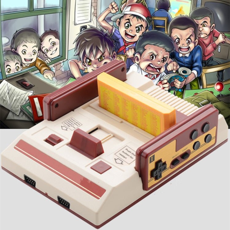 RS - 35 Retro FC TV Game Consoles Built - in 500 Games, RS - 35(US Plug), RS - 35(EU Plug) - ORIWHIZPocket ConsolePocket Console & AccessoriesToys & Hobbies