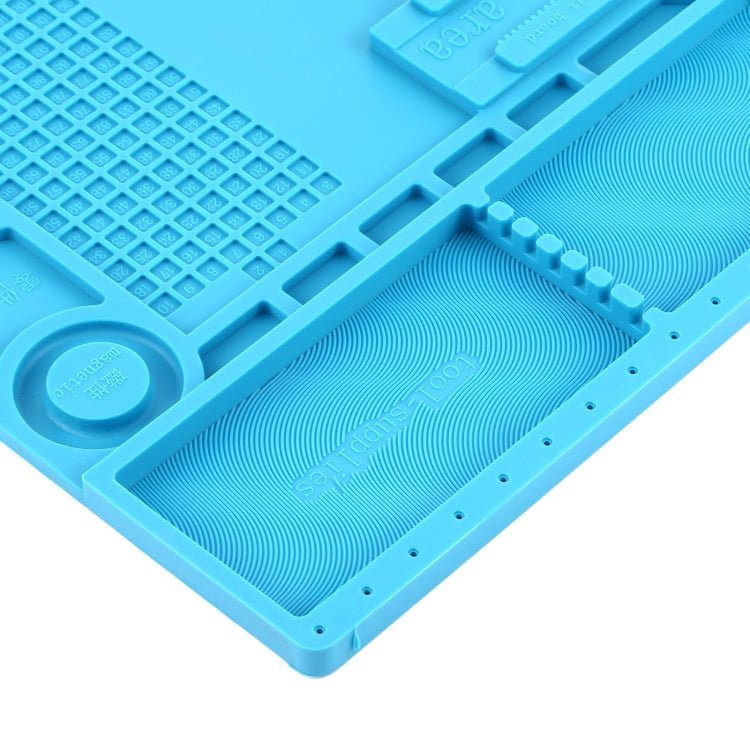 S - 170 Insulation Heat - Resistant Repair Pad ESD Mat with Magnetic, Size: 48 x 32cm, S - 170 (48cm x 32cm) - ORIWHIZ