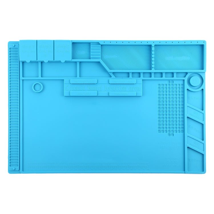 S - 170 Insulation Heat - Resistant Repair Pad ESD Mat with Magnetic, Size: 48 x 32cm, S - 170 (48cm x 32cm) - ORIWHIZ