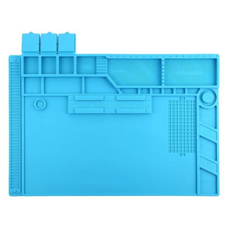S - 170 Insulation Heat - Resistant Repair Pad ESD Mat with Magnetic, Size: 48 x 32cm, S - 170 (48cm x 32cm) - ORIWHIZ