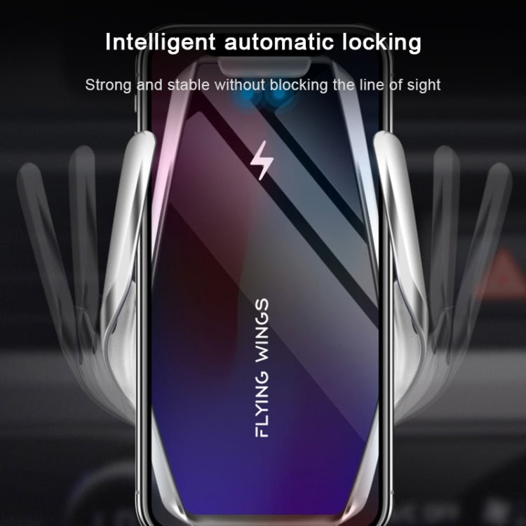 S7 15W QI 360 Degree Rotatable Infrared Induction Car Air Outlet Wireless Charging Mobile Phone Holder for 4.0 - 6.5 inch Mobile Phones, S7 - ORIWHIZ