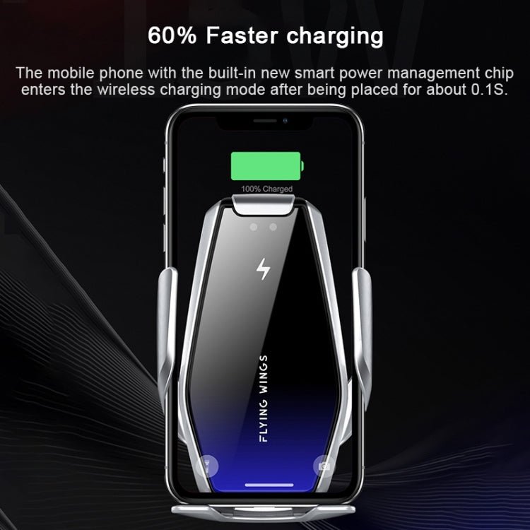 S7 15W QI 360 Degree Rotatable Infrared Induction Car Air Outlet Wireless Charging Mobile Phone Holder for 4.0 - 6.5 inch Mobile Phones, S7 - ORIWHIZ