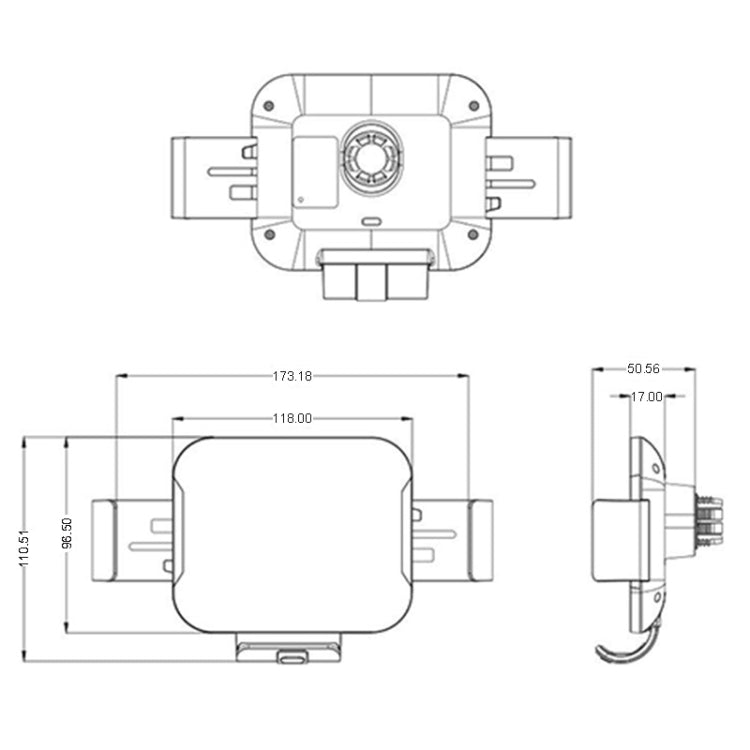 S7 Dual Coil Car Phone Holder Wireless Charger, S7 - ORIWHIZ