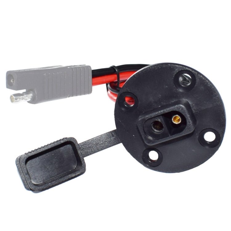 SAE Chassis Prefabricated Power Supply Cord with Dust Cover, SAE Power Cord - ORIWHIZCar Replacement PartsDIY CablesIn Car