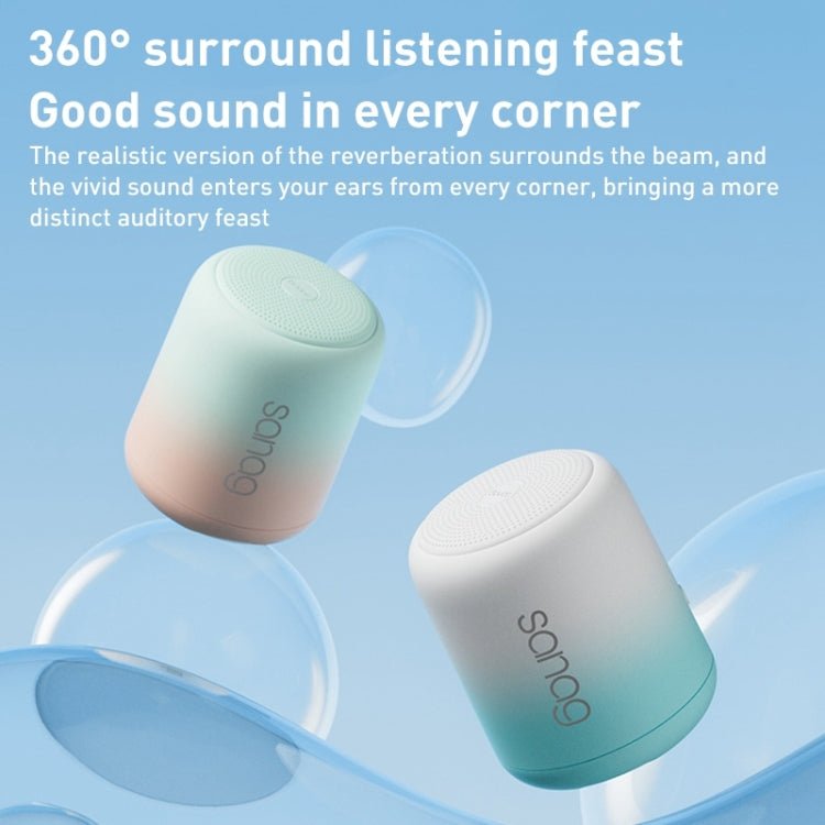 Sanag X6S Outdoor Portable Mini Gradient Bluetooth Speaker - ORIWHIZ