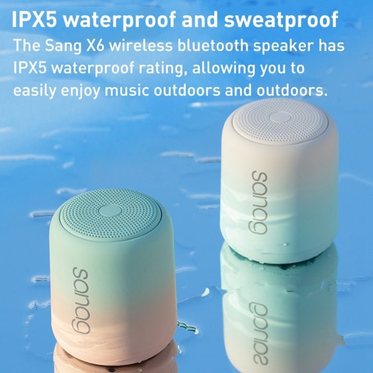 Sanag X6S Outdoor Portable Mini Gradient Bluetooth Speaker - ORIWHIZ