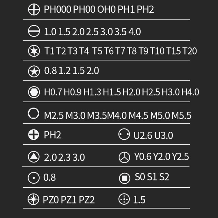 Screwdriver Kit Cell Phone Tablet Disassembly Tools, 64 in 1 - ORIWHIZ
