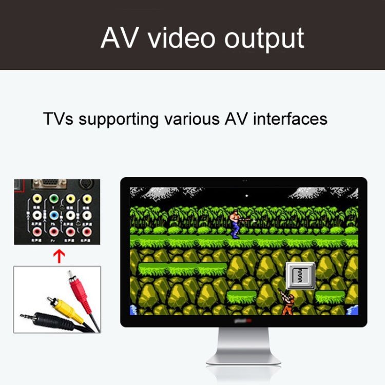 SFC620 Mini 8 - Bit TV Game Console Built - In 620 Games, Supports AV Output, SFC620(US Plug), SFC620(EU Plug), SFC620(UK Plug) - ORIWHIZPocket ConsolePocket Console & AccessoriesToys & Hobbies