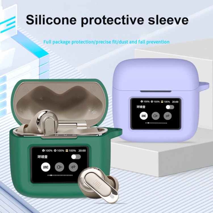 Silicone Wireless Earphone Protective Case, For JBL Tour Pro 3 - ORIWHIZ