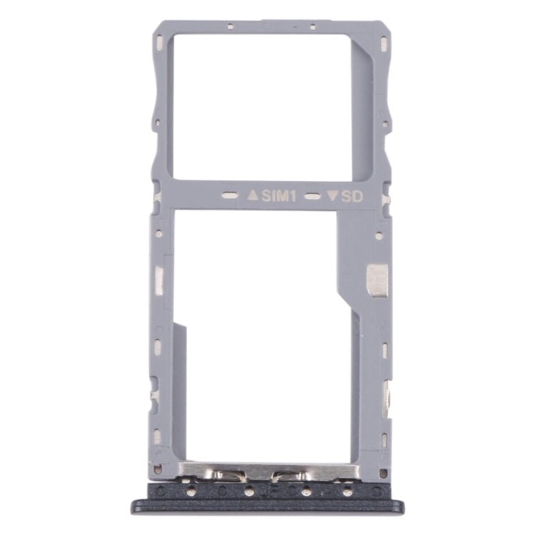 SIM Card Tray + Micro SD Card Tray For T - Mobile REVVL 4+ 5062 5062W 5062Z, For T - Mobile REVVL 4+ 5062(Grey) - ORIWHIZ