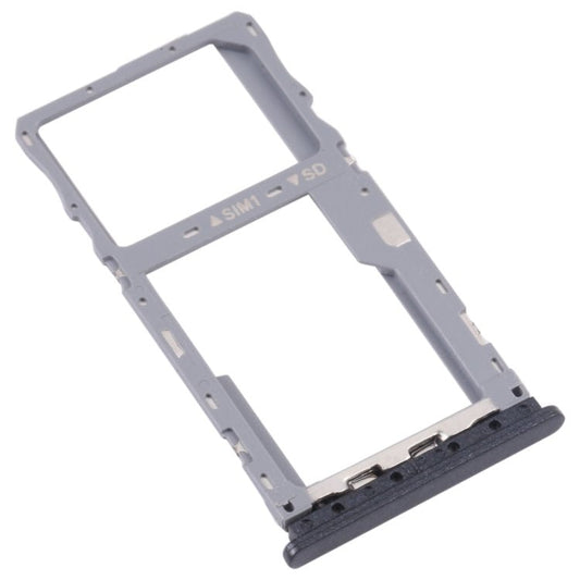 SIM Card Tray + Micro SD Card Tray For T - Mobile REVVL 4+ 5062 5062W 5062Z, For T - Mobile REVVL 4+ 5062(Grey) - ORIWHIZ