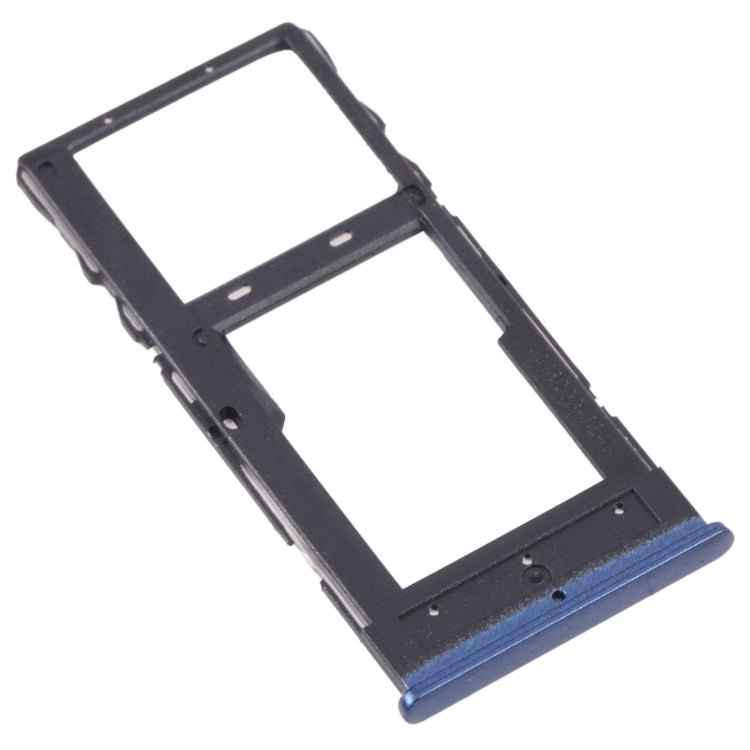 SIM Card Tray + Micro SD Card Tray for TCL Plex T780H, For TCL 10L/10 Lite(Blue) - ORIWHIZ