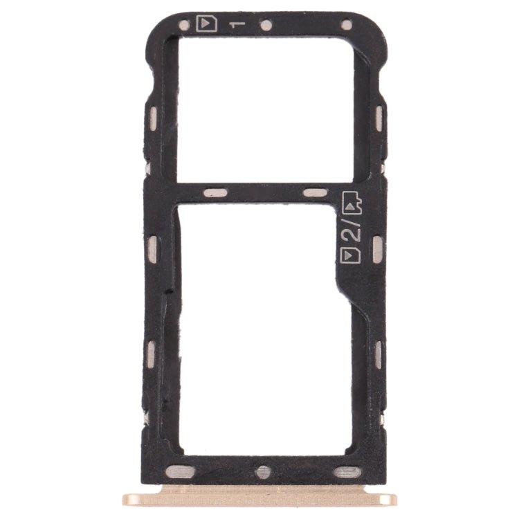 SIM Card Tray + Micro SD Card Tray for ZTE Blade V9, For ZTE Blade V9 - ORIWHIZ