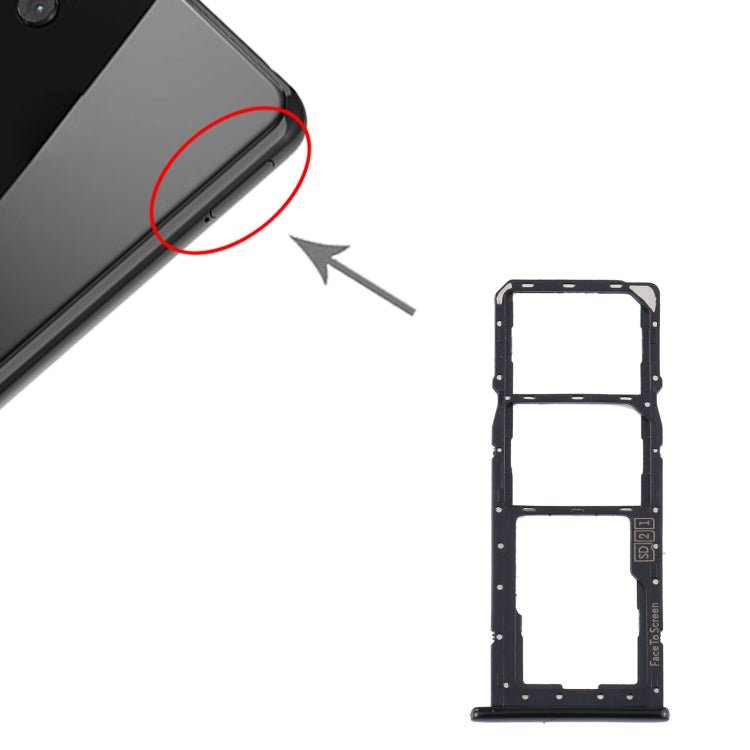SIM Card Tray + SIM Card Tray + Micro SD Card Tray for Motorola One (P30 Play) XT1941, For Motorola One (P30 Play) - ORIWHIZ