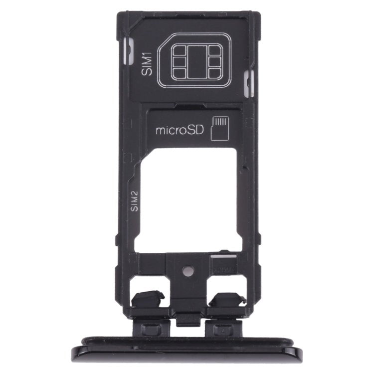 SIM Card Tray + SIM Card Tray / Micro SD Card Tray for Sony Xperia 5, For Sony Xperia 5 (Dual Card) - ORIWHIZ