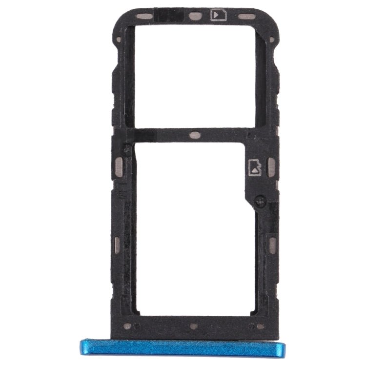SIM Card Tray + SIM Card Tray / Micro SD Card Tray for ZTE Blade V10 Vita, For ZTE Blade V10 Vita, For ZTE Blade V10 Vita(Dark Green) - ORIWHIZ