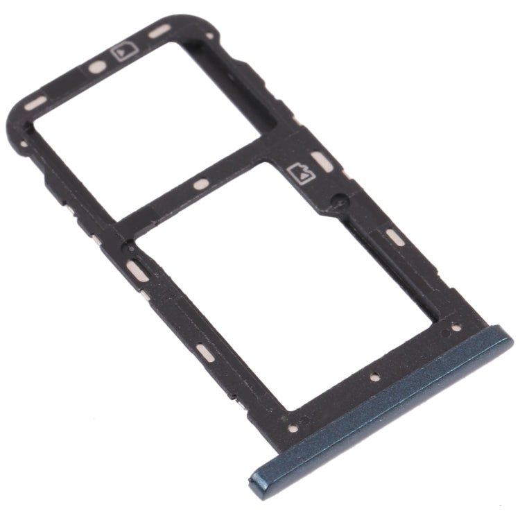 SIM Card Tray + SIM Card Tray / Micro SD Card Tray for ZTE Blade V10 Vita, For ZTE Blade V10 Vita, For ZTE Blade V10 Vita(Dark Green) - ORIWHIZ