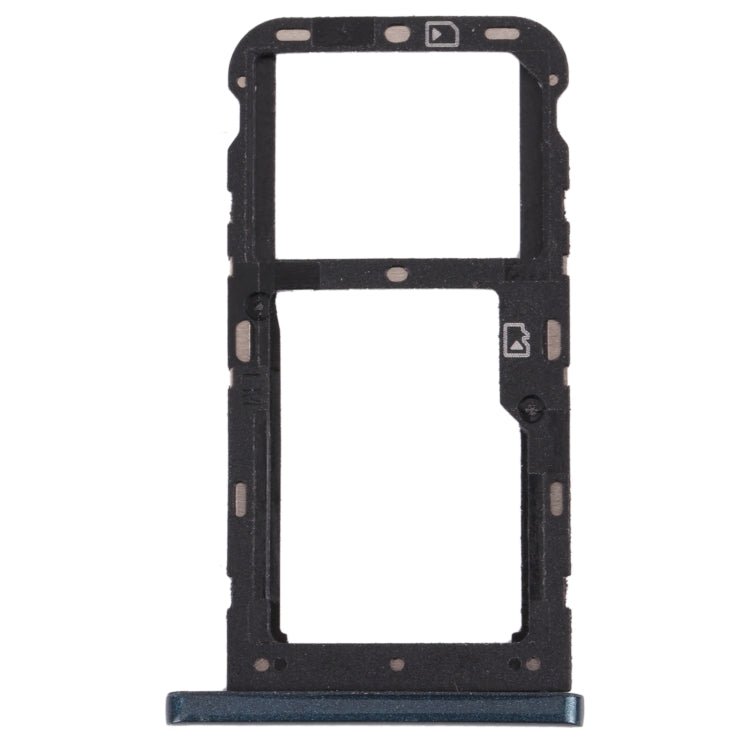 SIM Card Tray + SIM Card Tray / Micro SD Card Tray for ZTE Blade V10 Vita, For ZTE Blade V10 Vita, For ZTE Blade V10 Vita(Dark Green) - ORIWHIZ