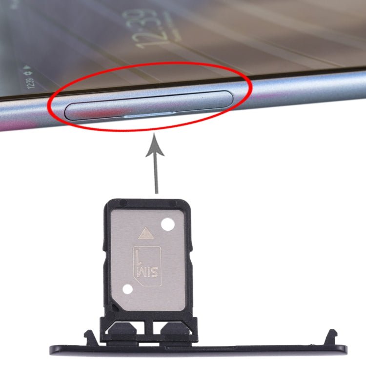 Single SIM Card Tray for Sony Xperia 10 Plus, For Xperia 10 Plus (Single) - ORIWHIZ