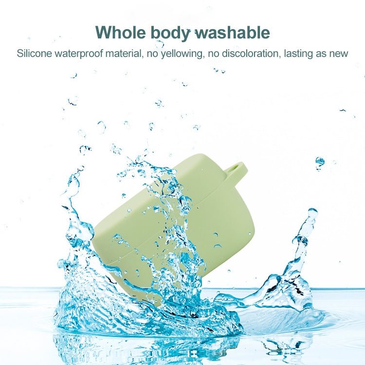 Solid Color Silicone Earphone Protective Case For Jabra Elite 4 - ORIWHIZ