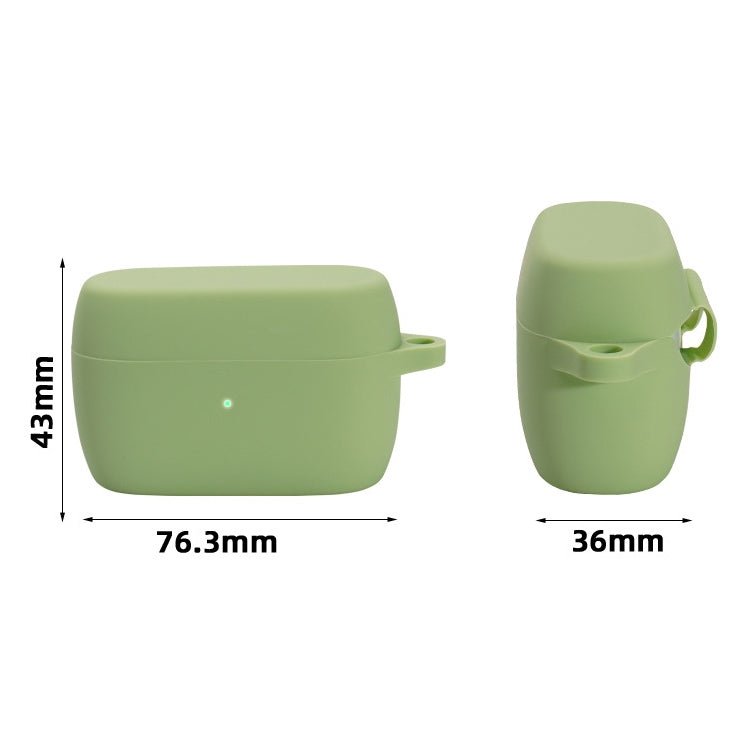 Solid Color Silicone Earphone Protective Case For Jabra Elite 4 - ORIWHIZ
