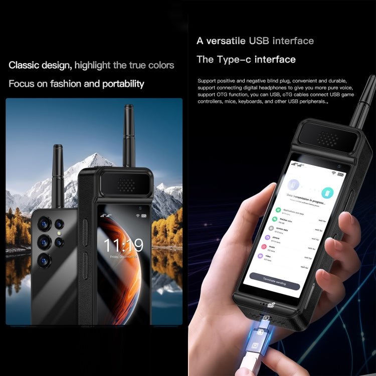 SOYES W88 Pro, 2GB+16GB, 4600mAh Battery, 4.0 inch Android 12 MTK6739CW Quad Core, Network: 4G, OTG, Dual SIM, W88 Pro - ORIWHIZ