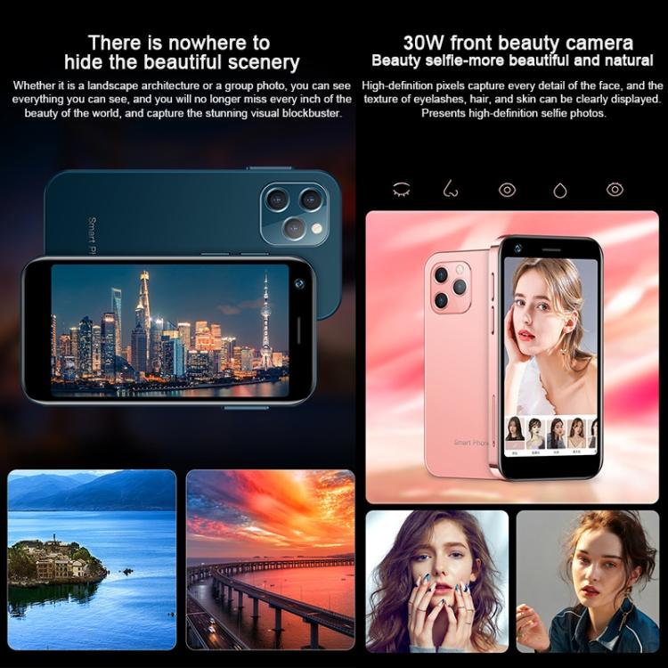SOYES XS12, 3GB+32GB, 3.0 inch Android 9.0 MTK6737M Quad Core up to 1.1GHz, Bluetooth, WiFi, FM, Network: 4G, Dual SIM, 3GB+32GB - ORIWHIZ