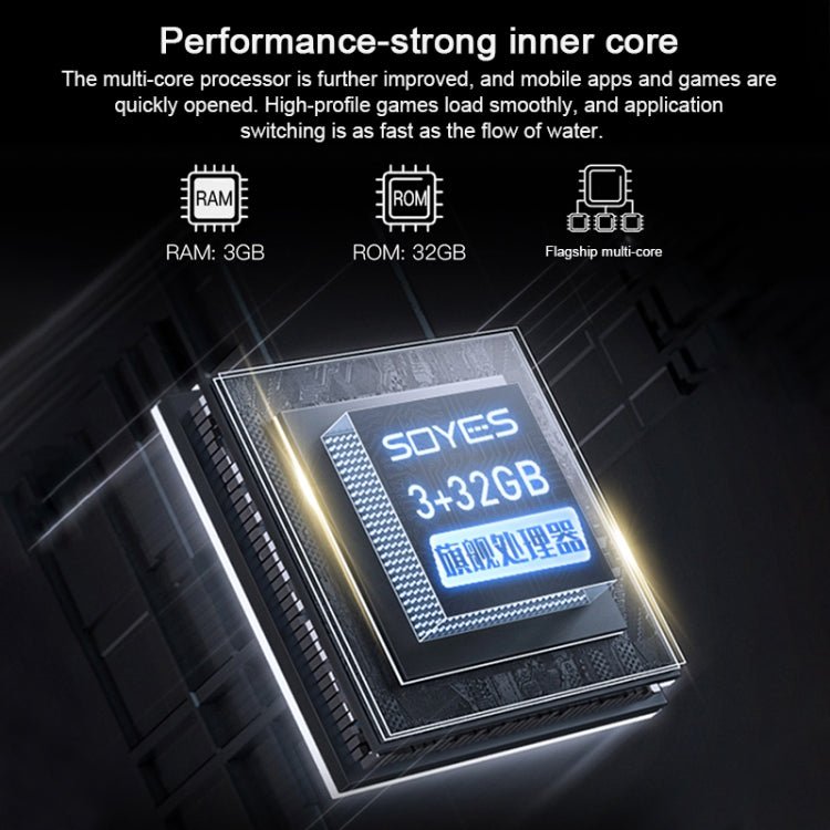SOYES XS12, 3GB+32GB, 3.0 inch Android 9.0 MTK6737M Quad Core up to 1.1GHz, Bluetooth, WiFi, FM, Network: 4G, Dual SIM, 3GB+32GB - ORIWHIZ