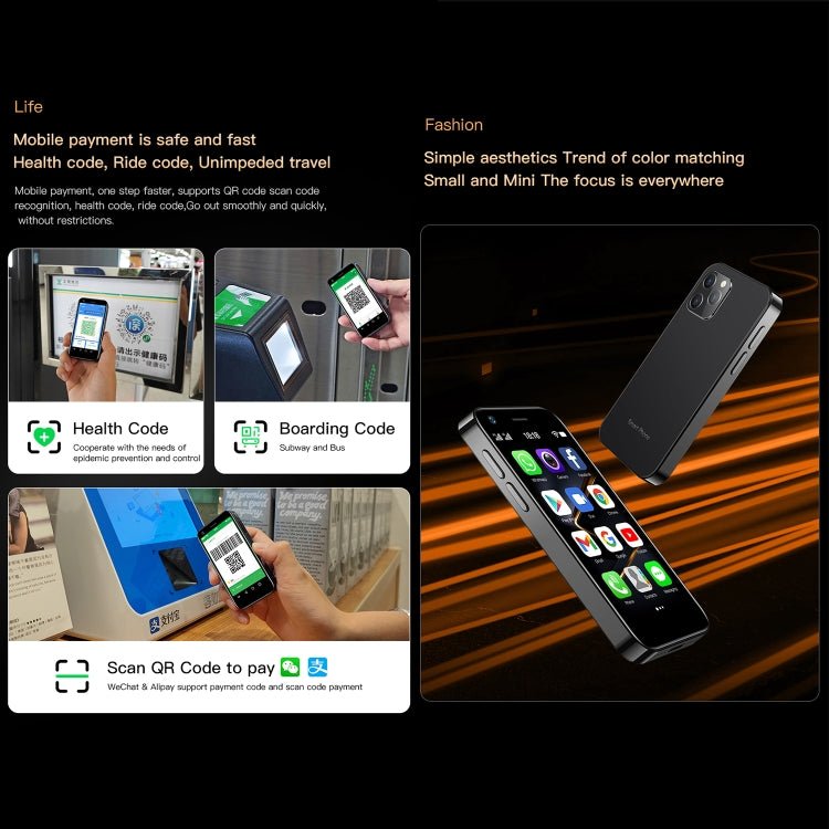 SOYES XS12 Pro, 4GB+64GB 3.0 inch Android 10.0 MTK6750 Octa Core, Bluetooth, WiFi, FM, OTG, Network: 4G, Dual SIM, Support Google Play, 4GB+64GB - ORIWHIZ