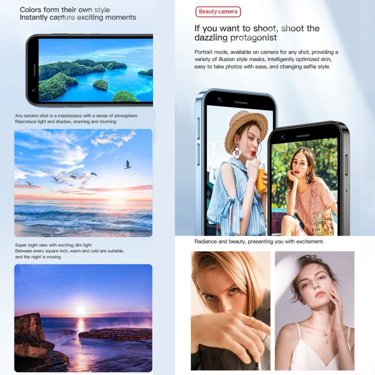 SOYES XS16, 3GB+64GB, 3.0 inch Android 10.0 MTK6737 Quad Core, Bluetooth, WiFi, Network: 4G, Dual SIM, Support Google Play Store, 3GB+64GB - ORIWHIZ