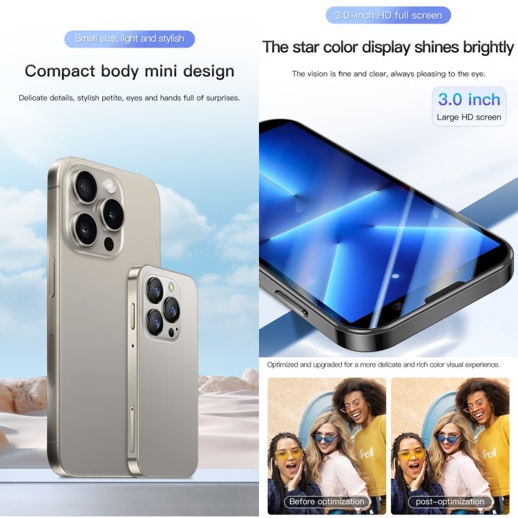SOYES XS18 Pro, 2GB+16GB, 3.0 inch Android 9.0 MTK6580 Quad Core, Network: 3G, Dual SIM, XS18 Pro - ORIWHIZ