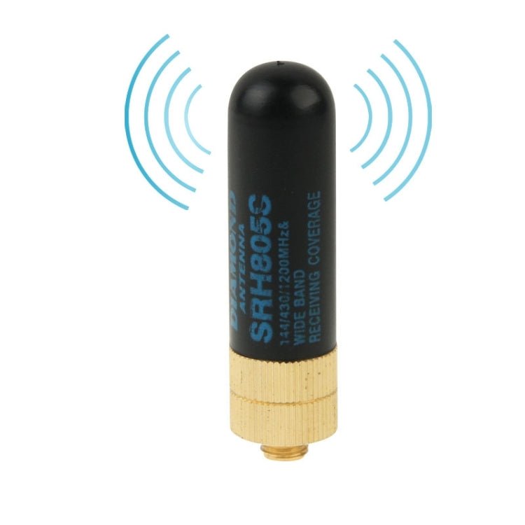 SRH805S Short SMA - F Perempuan VHF + UHF Dual Band Handheld Radio Antena, Antenna Length: 4.5cm - ORIWHIZConsumer ElectronicsWalkie TalkieWalkie Talkie Antenna