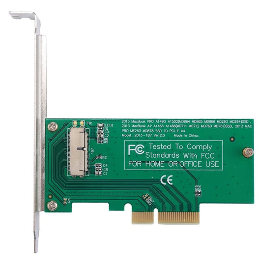 SSD to PCI - E X4 Adapter for Macbook Pro A1398 & A1502 (2013) / Air A1465 & A1466 (2013), SSD to PCI - E X4 - ORIWHIZ