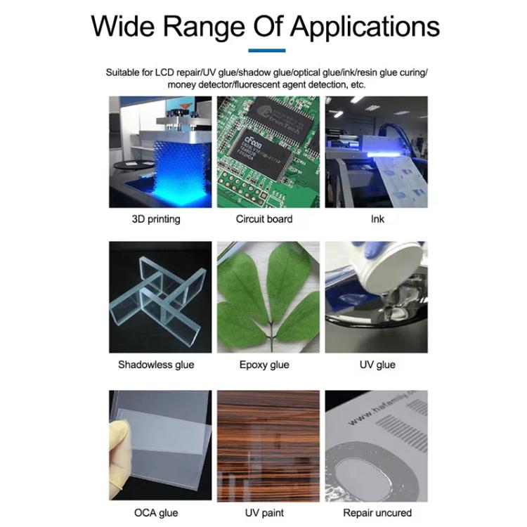 SUNSHINE S - 918B UV Curing Filming Box LED High - Power UV Mobile Phone Curved Screen Optical Shadowless Glue Repair Tool, SUNSHINE S - 918B (US Plug 110V), SUNSHINE S - 918B (EU Plug 220V) - ORIWHIZ