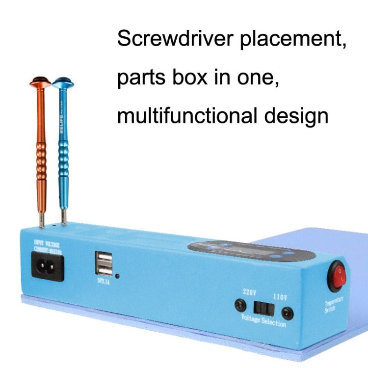 SUNSHINE S - 918E LCD Screen Removal Treasure Mobile Phone Repair Heating Pad, US Plug, SUNSHINE S - 918E(US Plug) - ORIWHIZ