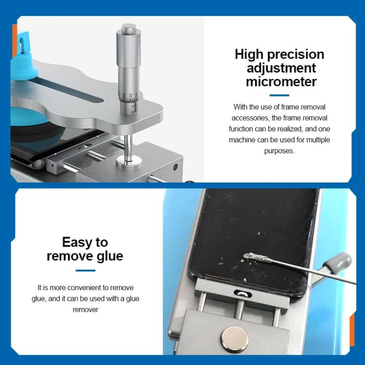 SUNSHINE S - 918F Plus 5 In 1 Curved Screen Separator Mobile Phone LCD Screen Repair Separator Heating Platform - ORIWHIZ
