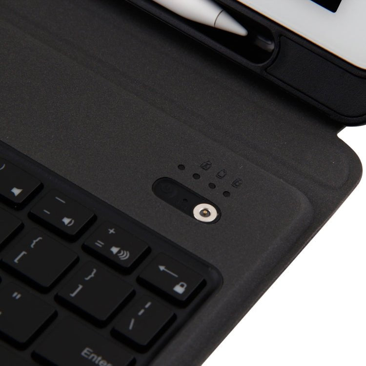 T - 201D Detachable Bluetooth 3.0 Ultra - thin Keyboard + Lambskin Texture Leather Tablet Case for iPad Air / Air 2 / iPad Pro 9.7 inch, Support Multi - angle Adjustment / Backlight, T - 201D - ORIWHIZApple AccessoriesiPad KeyboardiPad Keyboard For iPad Pro